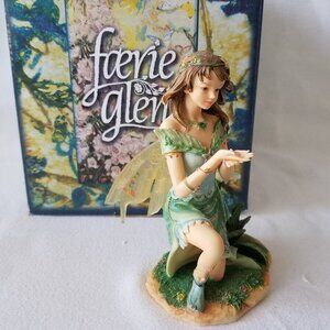Faerie Glen Emerilla FG835 2004 Munro Enterprises 5" Green Fairy with Box